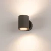 SLV Sitra Up-Down LED aplique para exterior, antracita