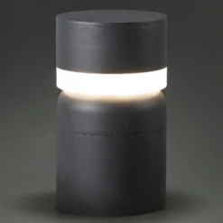 Sobremuro LED Sete, gris oscuro