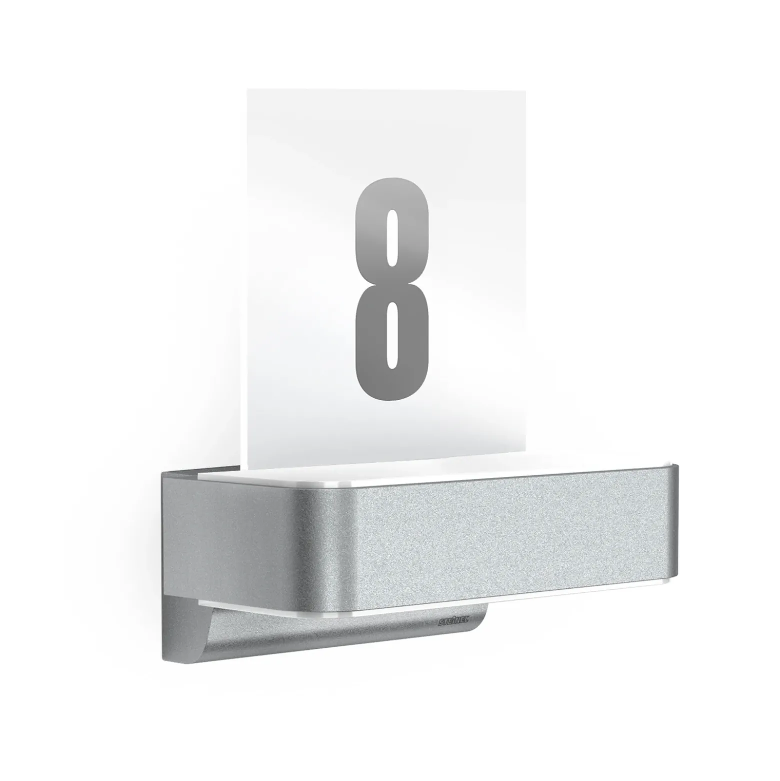 STEINEL Aplique de exterior LED L 820 SC, sensor, plata