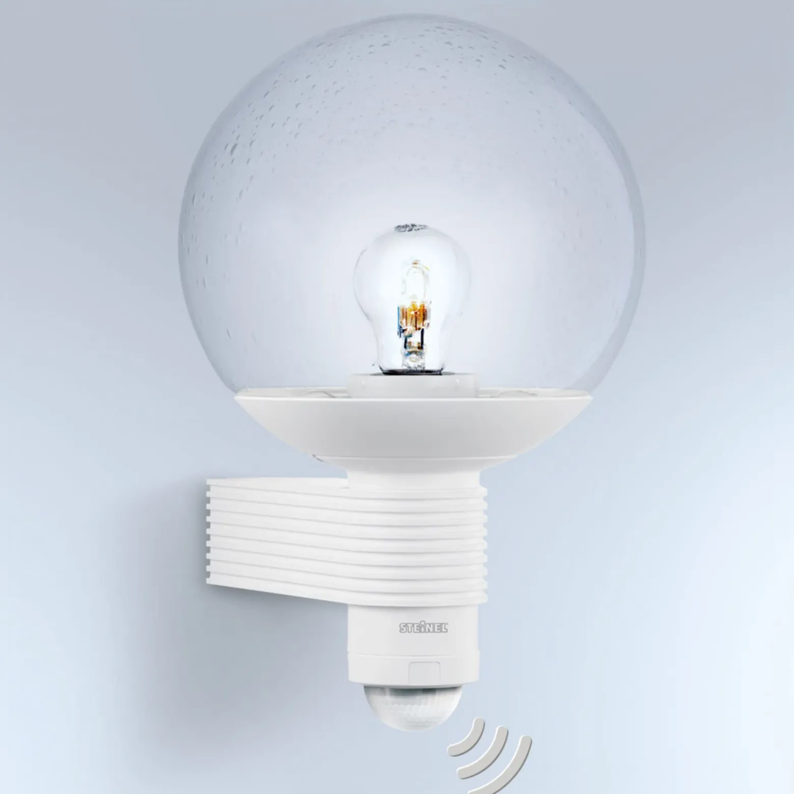 STEINEL aplique de exterior L 400 S - blanco