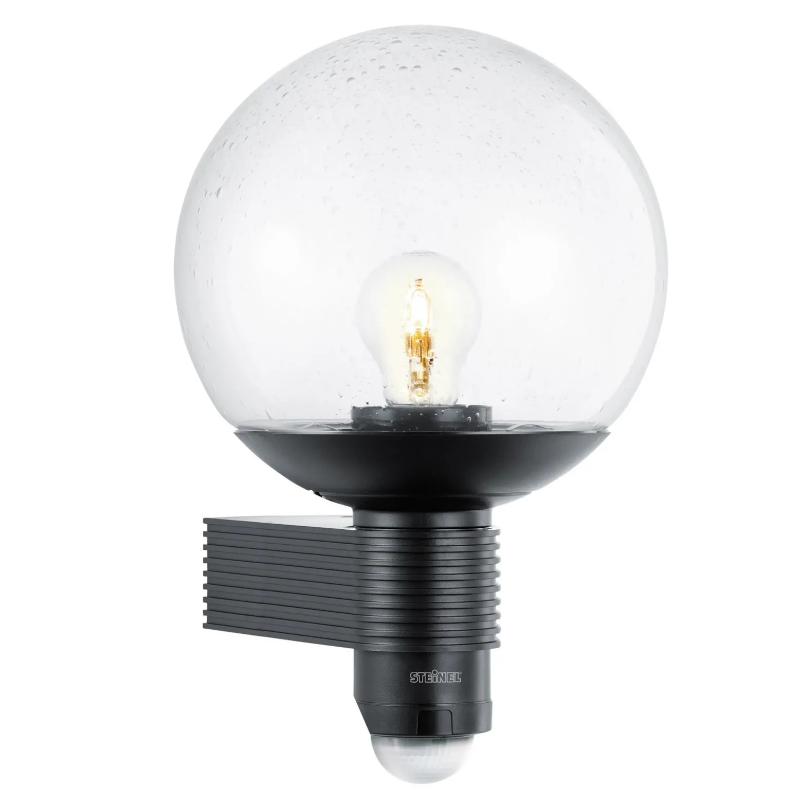 STEINEL aplique de exterior L 400 S, negro