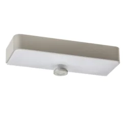STEINEL Aplique de pared LED XSolar SOL-O S, plata, sensor