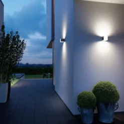 STEINEL L 830 C Aplique LED para exterior, antracita