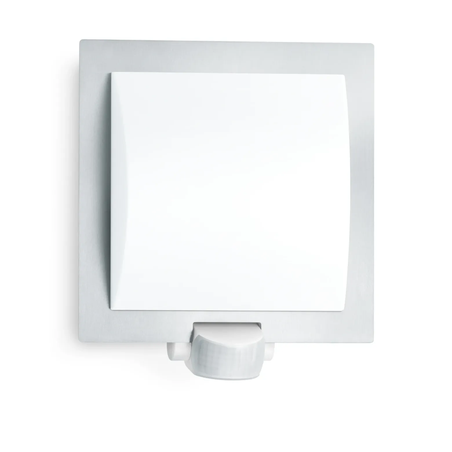STEINEL L 20 S Aplique de exterior con sensor, acero inoxidable