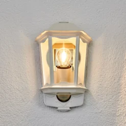 STEINEL L 190 S aplique de exterior sensor, blanco