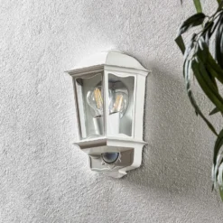 STEINEL L 190 S aplique de exterior sensor, blanco