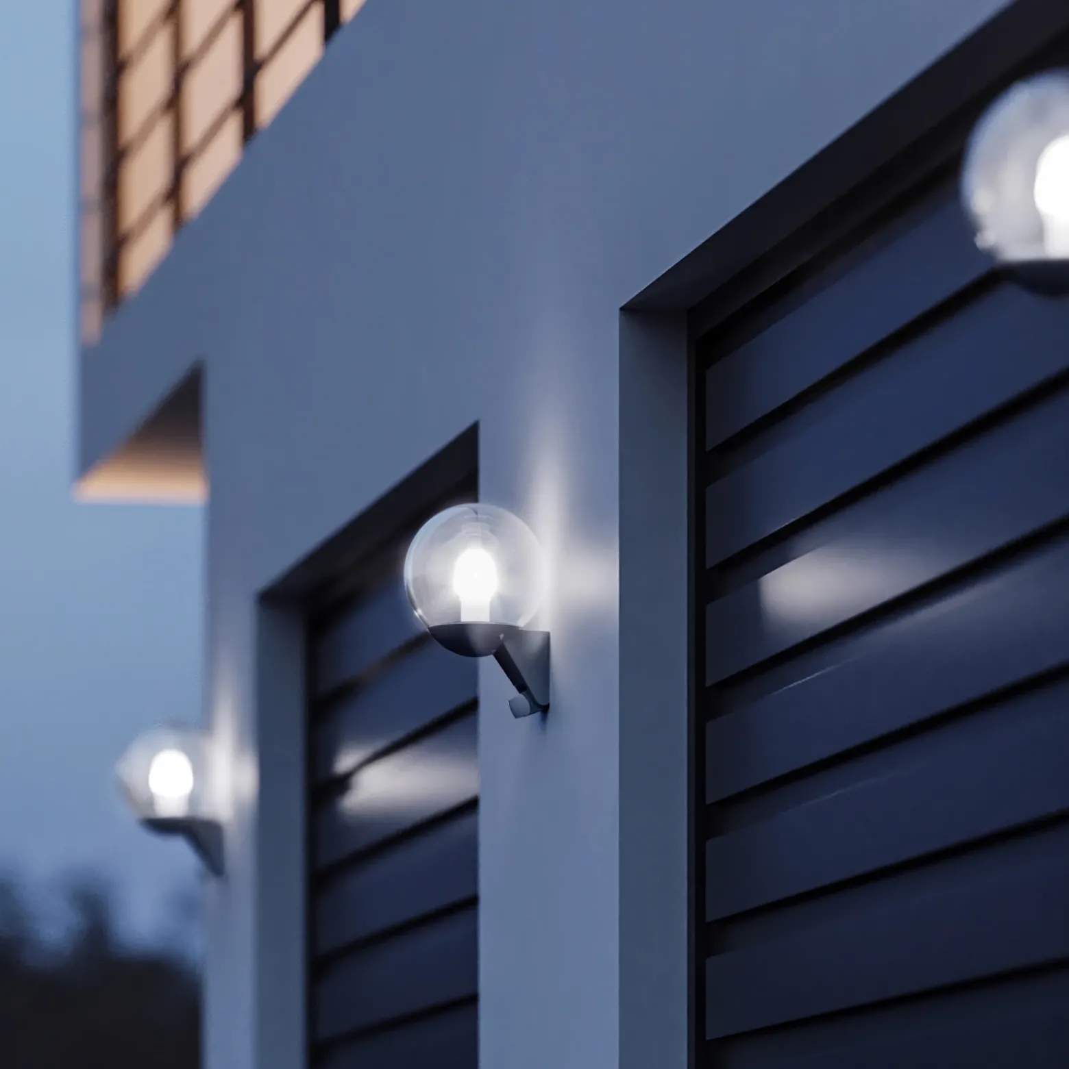 STEINEL L 585 S aplique exterior, sensor, negro