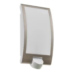 STEINEL L 22 S Aplique para exterior, sensor, acero inoxidable