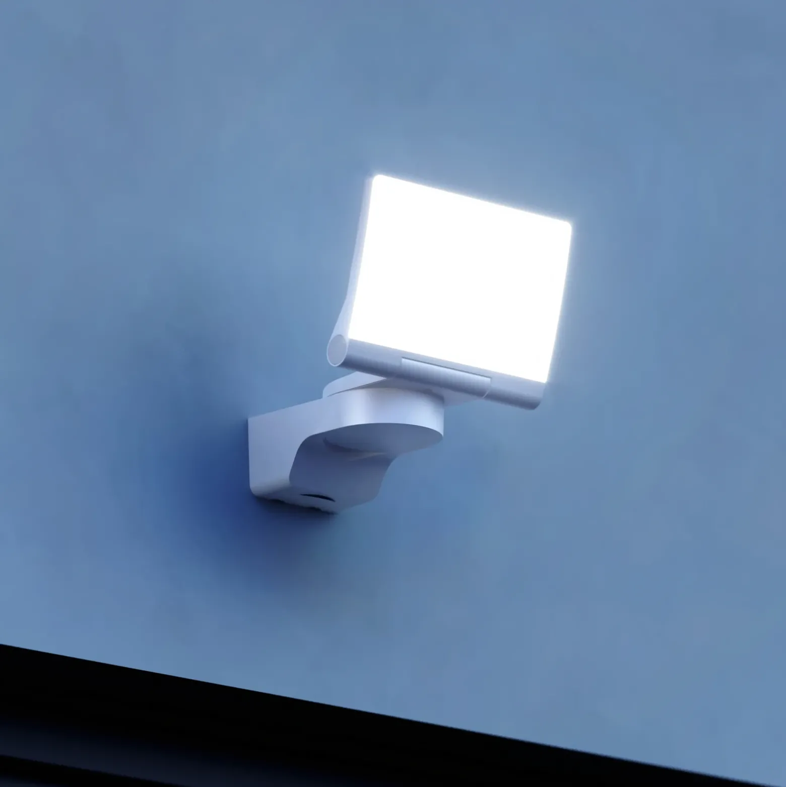 STEINEL XLED Home 2 foco de exterior en blanco