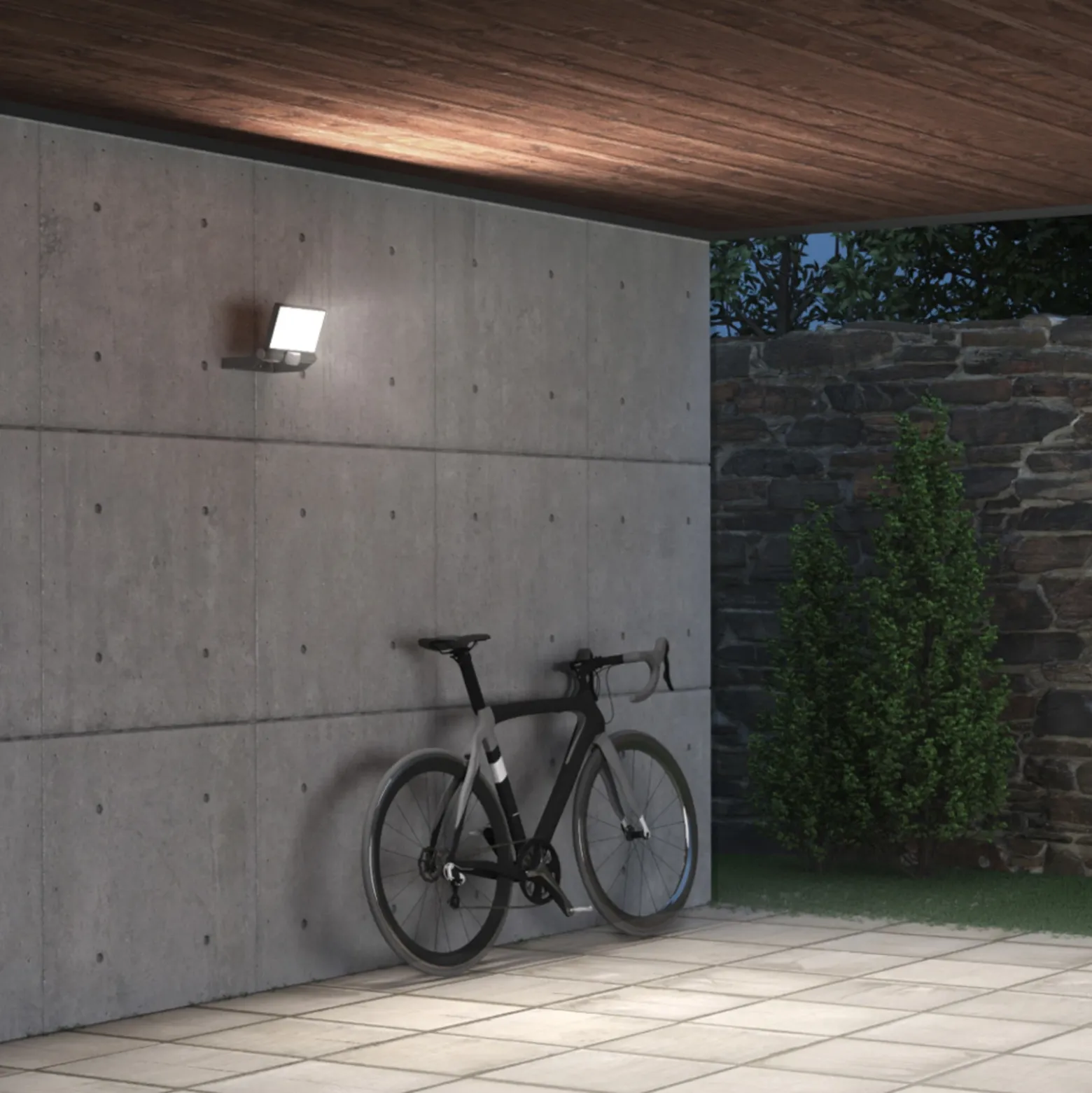 STEINEL XLED One S foco antracita 20x23x19