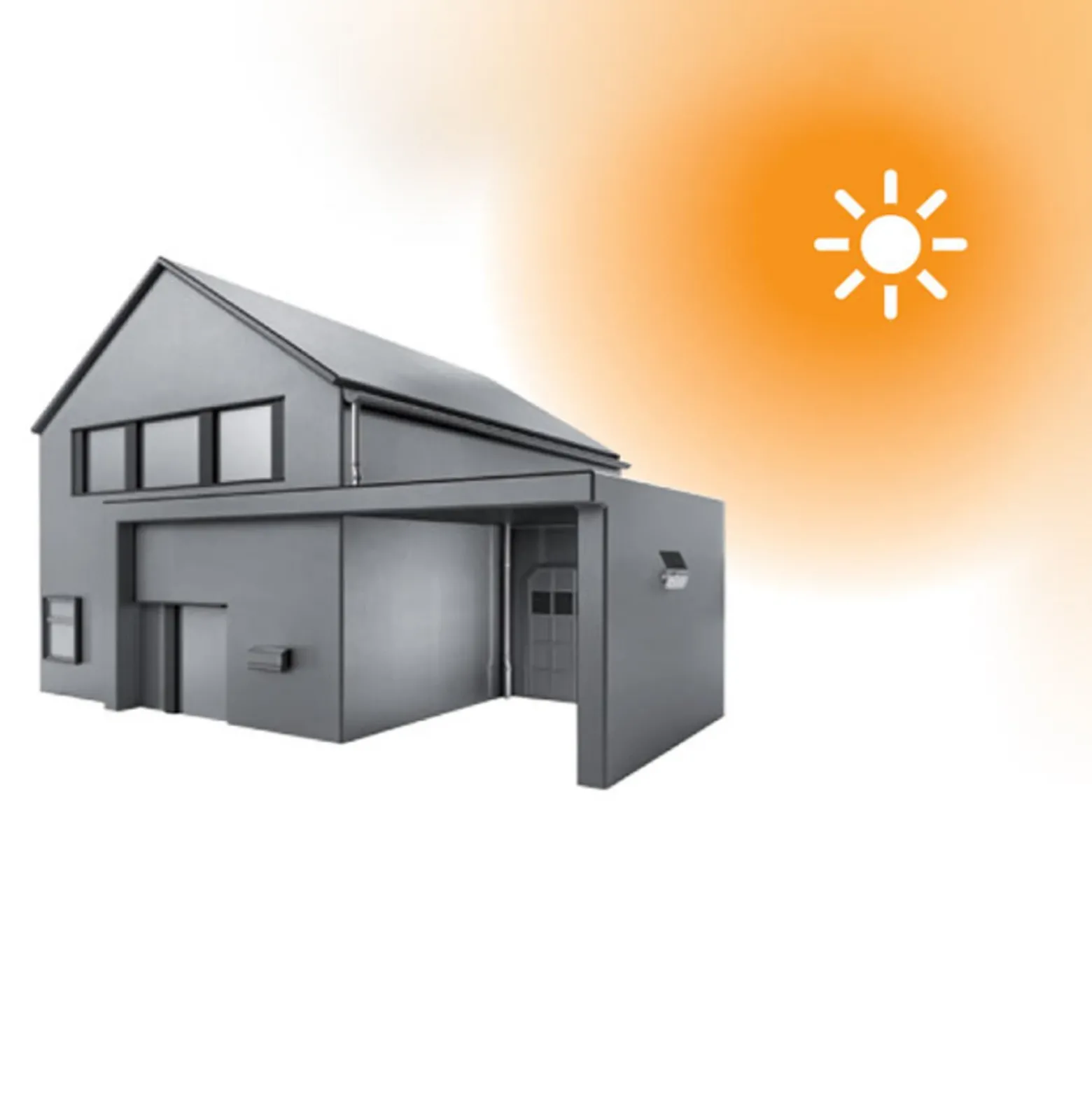 STEINEL XSolar L-S Proyector LED profesional con sensor