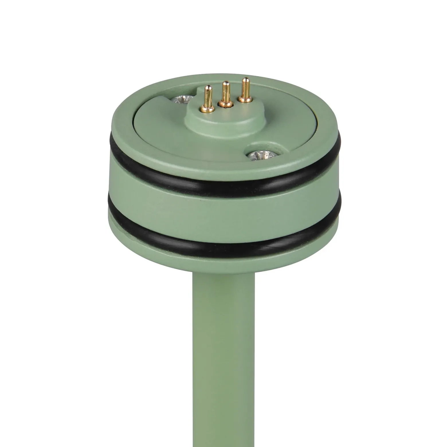 Suárez lámpara de mesa LED recargable, verde, altura 39 cm, metal