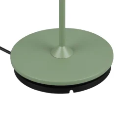 Suárez lámpara de mesa LED recargable, verde, altura 39 cm, metal