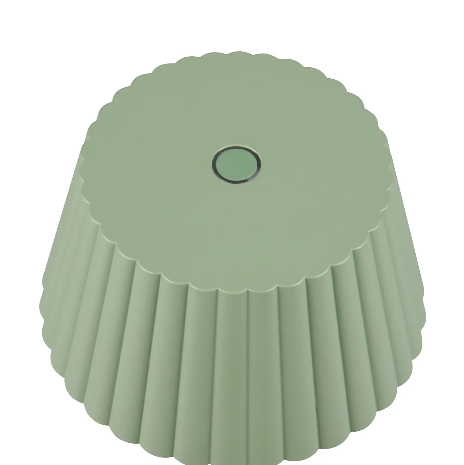 Suárez lámpara de pie LED recargable, verde, altura 123 cm, metal