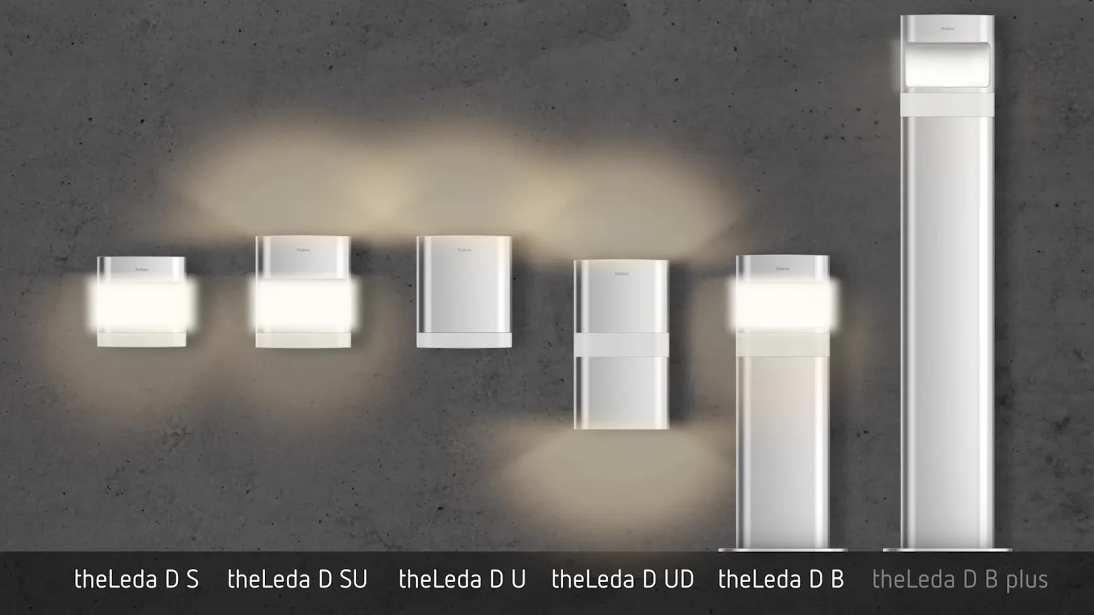Theben theLeda D BL plus AL bolardo luminoso 72 cm