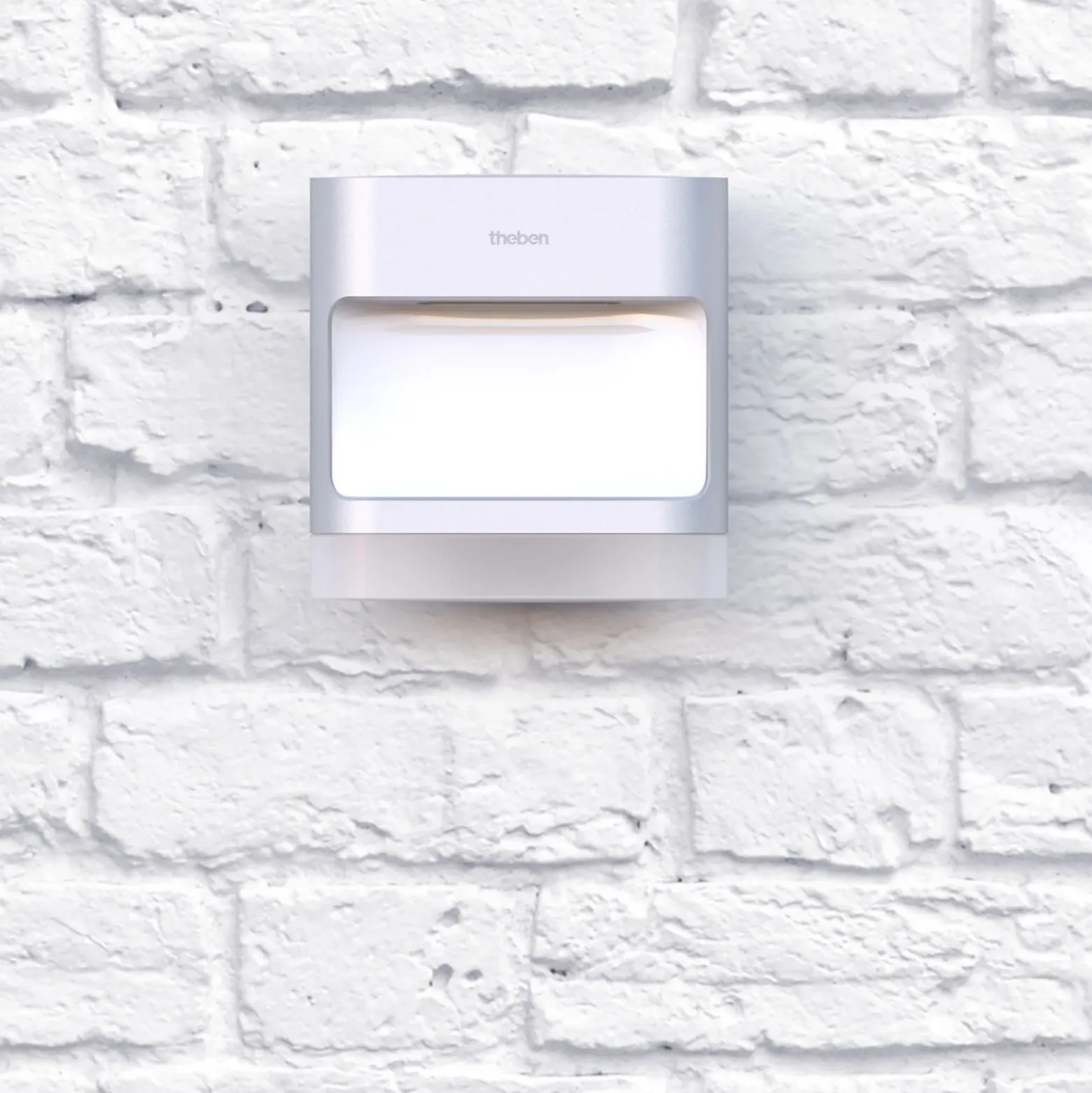 Theben theLeda D S AL Aplique de exterior con sensor PIR