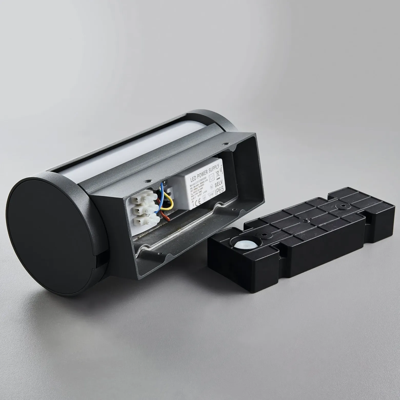 Timor Aplique de exterior LED, luz regulable