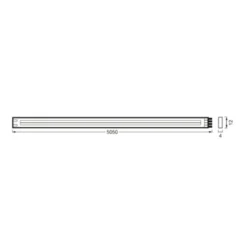 Tira LED Flex COB de LEDVANCE IP44 3.000K, 5,05m
