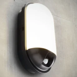 Toledo Aplique de exterior LED con detector de movimiento