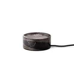 Trip LED lámpara de mesa recargable, gris / gris, mármol, vidrio, IP44