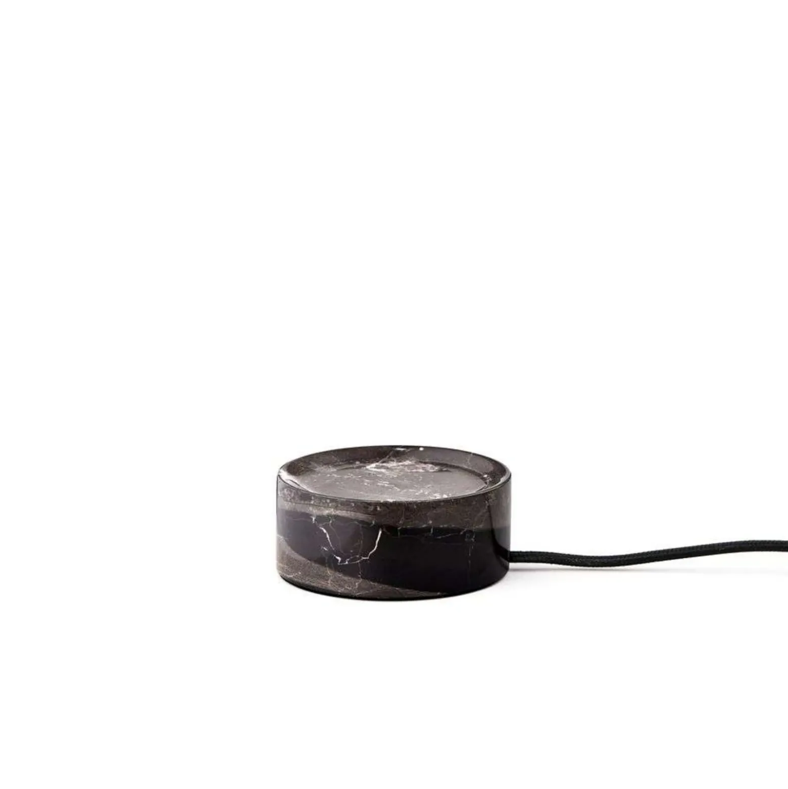 Trip LED lámpara de mesa recargable, gris / gris, mármol, vidrio, IP44