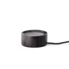 Trip LED lámpara de mesa recargable, gris / blanco, mármol, vidrio, IP44