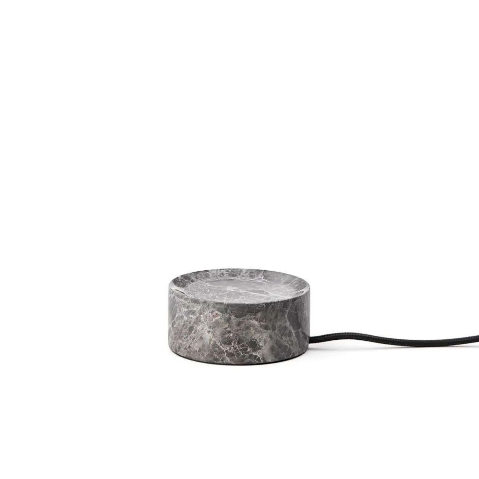 Trip LED lámpara de mesa recargable, gris / rosa, mármol, vidrio, IP44