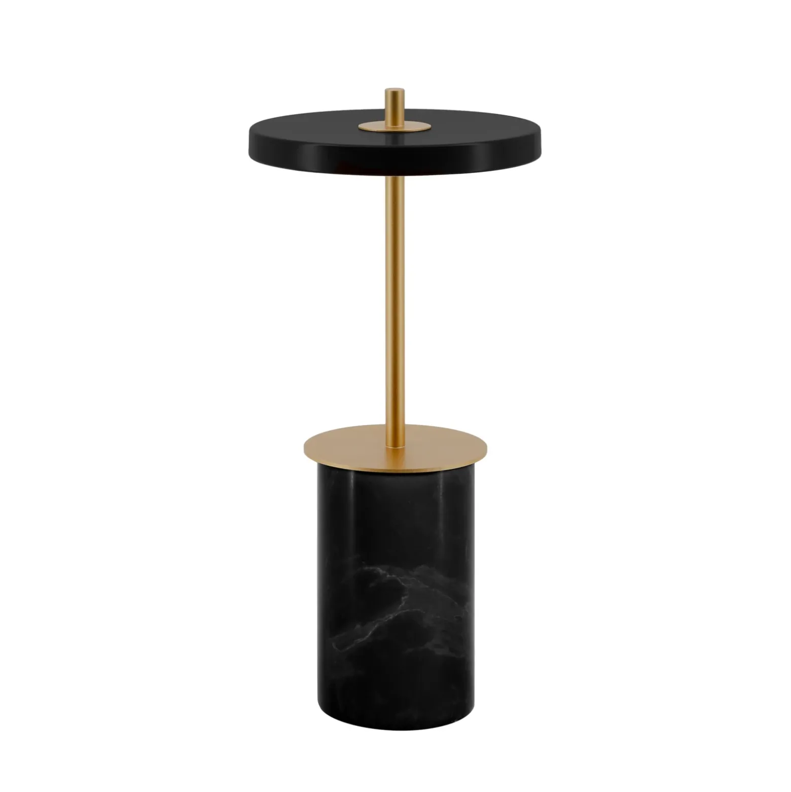 UMAGE Lámpara de mesa LED recargable Asteria Move Mini negra 26cm IP44