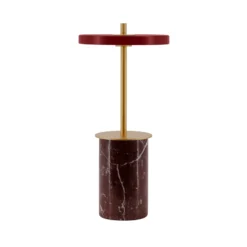 UMAGE lámpara de mesa LED recargable Asteria Move Mini, roja, 26 cm IP44
