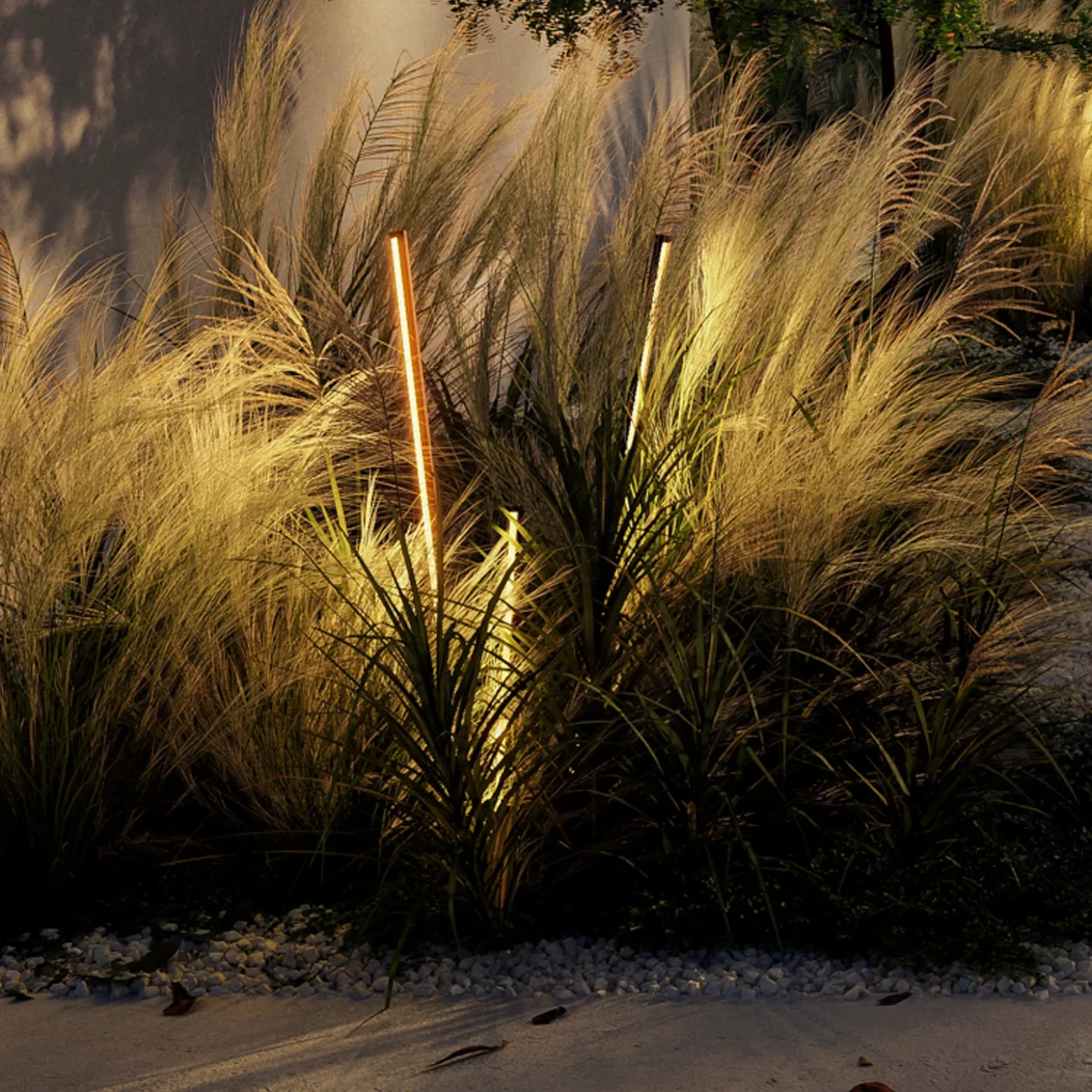 WEVER & DUCÉ Lámpara LED con pica Reed 2.0 bronce 927 IP65
