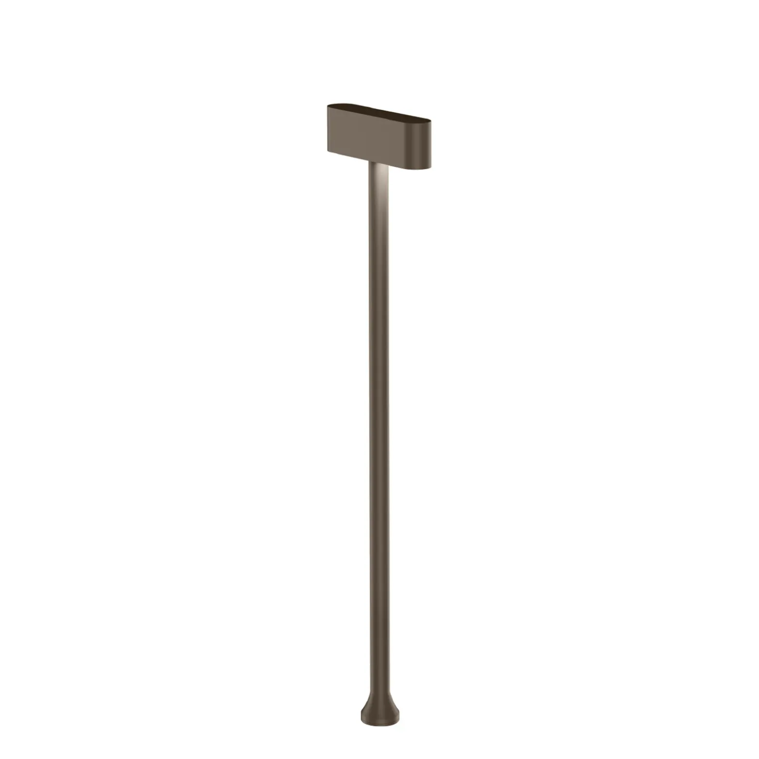 WEVER & DUCRÉ Bolardo luminoso LED para caminos Kiosk 1.2 bronce Altura 65 cm