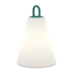 WEVER & DUCRÉ Costa 1.0 Lámpara decorativa LED ópalo/azul