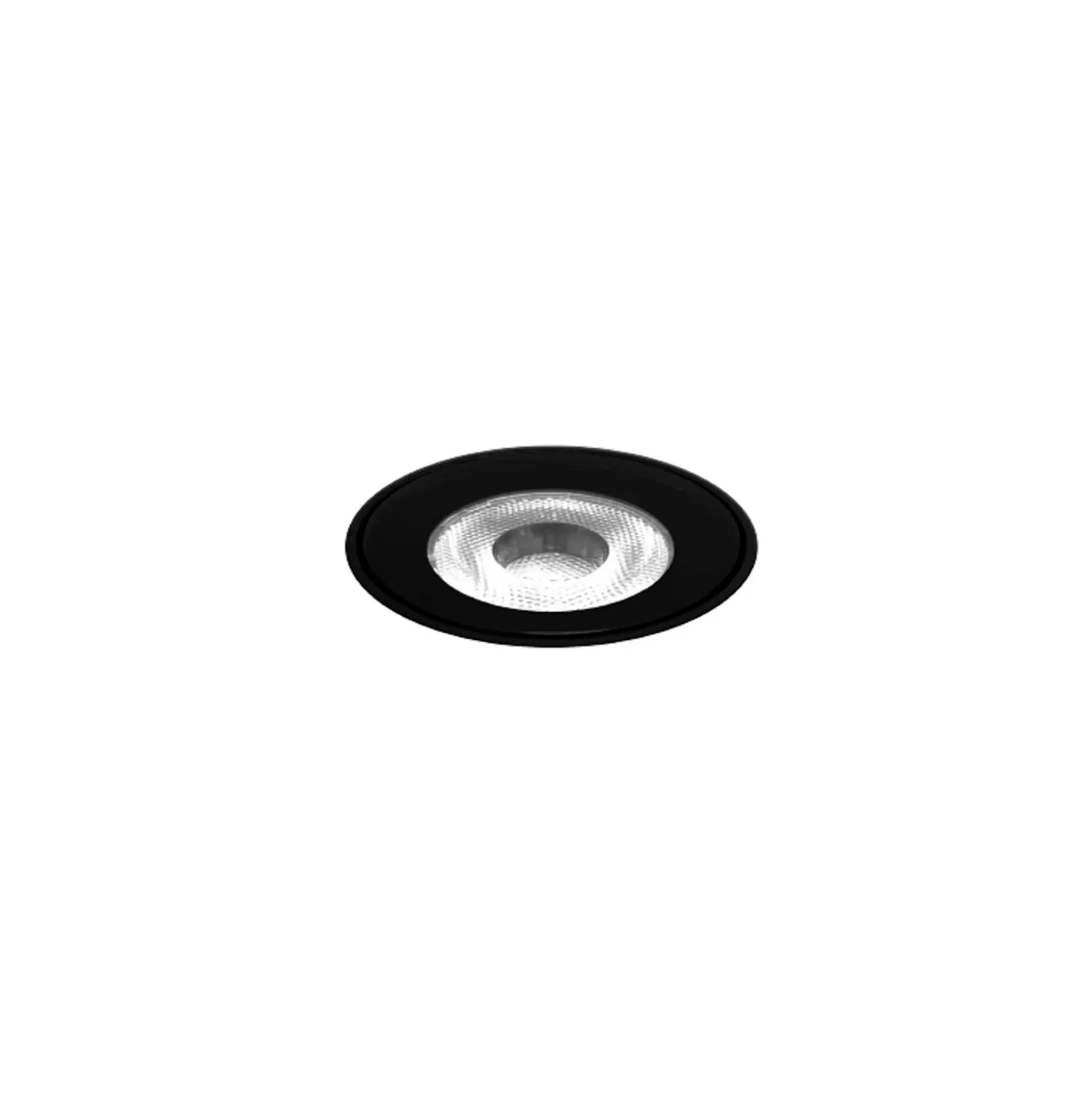 WEVER & DUCRÉ Foco de suelo LED empotrable Blink 1.0, negro, sin borde