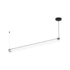 WEVER & DUCRÉ Lámpara colgante LED Finelle 1.0 negra 2700K atenuable